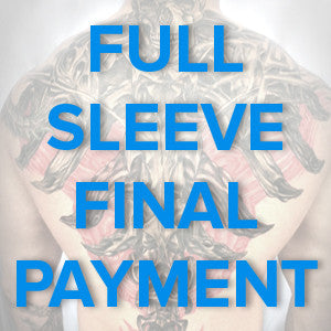 Full Sleeve Tattoo Design Final Payment